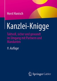 Abbildung von: Kanzlei-Knigge - Springer Gabler