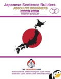 Cover: Japanese Primary Sentence Builders - Part 2 Answer Booklet - Piefke Trading Singapore