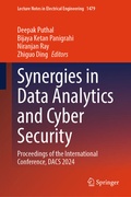 Cover: Synergies in Data Analytics and Cyber Security - Springer