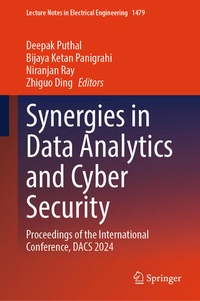 Enlarge image Cover: Synergies in Data Analytics and Cyber Security - Springer