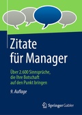 Bild: Zitate f&uuml;r Manager - Springer Gabler