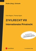 Cover: Zivilrecht VIII - Internationales Privatrecht - LexisNexis Verlag ARD ORAC GmbH