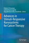 Cover: Advances in Stimuli-Responsive Nanosystems for Cancer Therapy - Springer