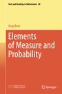 Cover: Elements of Measure and Probability - Springer