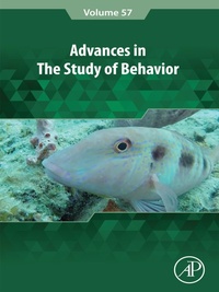 Cover of  Advances in the Study of Behavior - Elsevier