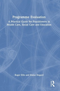 Enlarge image Cover: Programme Evaluation - Routledge