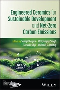Cover: Engineered Ceramics for Sustainable Development and Net-Zero Carbon Emissions - Sybex Inc.,U.S.