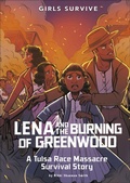 Cover: Lena and the Burning of Greenwood - Stone Arch Books