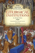 Cover: Liturgical Institutions - Os Justi Press