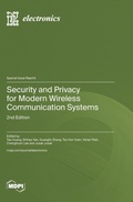 Cover: Security and Privacy for Modern Wireless Communication Systems - MDPI AG