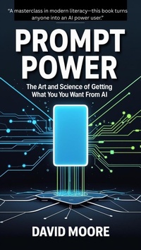 Enlarge image Cover: Prompt Power: The Art and Science of Getting What You Want from AI - David Moore