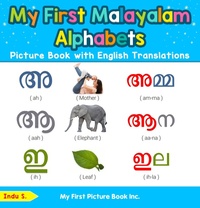 Abbildung von: My First Malayalam Alphabets Picture Book with English Translations - My First Picture Book Inc.