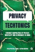 Cover: Privacy Techtonics - Bristol University Press