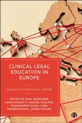 Cover: Clinical Legal Education in Europe - Bristol University Press