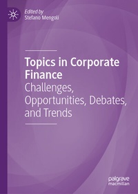 Abbildung von: Topics in Corporate Finance - Palgrave Macmillan