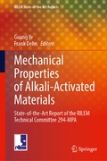 Cover: Mechanical Properties of Alkali-Activated Materials - Springer
