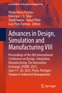 Cover: Advances in Design, Simulation and Manufacturing VIII - Springer
