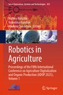 Cover: Robotics in Agriculture - Springer