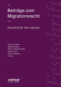 Cover: Beitr&auml;ge zum Migrationsrecht - Orell F&uuml;ssli Verlag