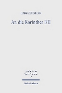Abbildung von: An die Korinther I/II - Mohr Siebeck