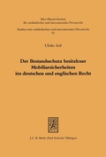 Bild: Der Bestandsschutz besitzloser Mobiliarsicherheiten im deutschen und englischen Recht - Mohr Siebeck