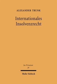 Bild: Internationales Insolvenzrecht - Mohr Siebeck