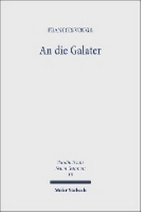 Abbildung von: An die Galater - Mohr Siebeck