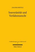 Bild: Souveränität und Verfahrensrecht - Mohr Siebeck