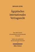 Bild: Ägyptisches internationales Vertragsrecht - Mohr Siebeck