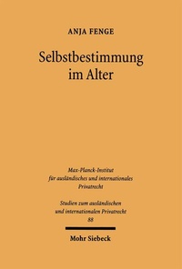 Bild: Selbstbestimmung im Alter - Mohr Siebeck