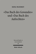 Bild: "Das Buch des Gewandes" und "Das Buch des Aufrechten" - Mohr Siebeck