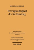 Bild: Vertragswidrigkeit der Sachleistung - Mohr Siebeck