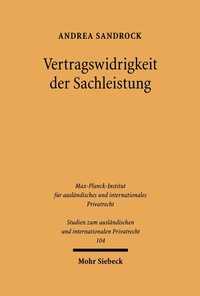 Bild: Vertragswidrigkeit der Sachleistung - Mohr Siebeck