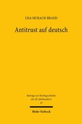 Abbildung von: Antitrust auf deutsch - Mohr Siebeck