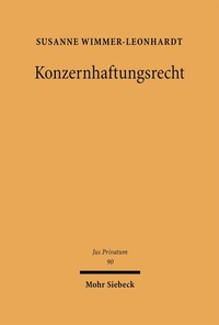 Bild: Konzernhaftungsrecht - Mohr Siebeck