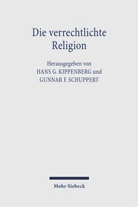 Bild: Die verrechtlichte Religion - Mohr Siebeck