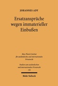 Bild: Ersatzansprüche wegen immaterieller Einbußen - Mohr Siebeck