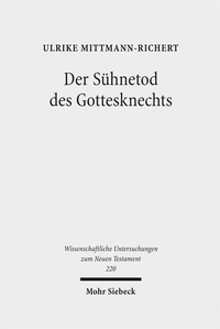 Abbildung von: Der Sühnetod des Gottesknechts - Mohr Siebeck