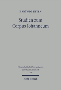Abbildung von: Studien zum Corpus Iohanneum - Mohr Siebeck