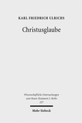 Abbildung von: Christusglaube - Mohr Siebeck