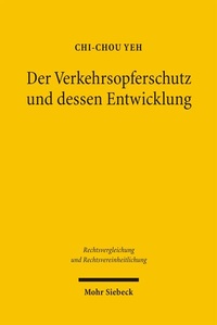 Abbildung von: Der Verkehrsopferschutz und dessen Entwicklung - Mohr Siebeck