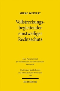 Abbildung von: Vollstreckungsbegleitender einstweiliger Rechtsschutz - Mohr Siebeck