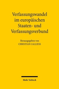 Abbildung von: Verfassungswandel im europäischen Staaten- und Verfassungsverbund - Mohr Siebeck