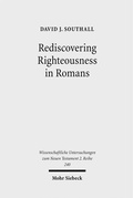 Abbildung von: Rediscovering Righteousness in Romans - Mohr Siebeck