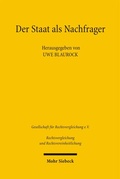 Abbildung von: Der Staat als Nachfrager - Mohr Siebeck