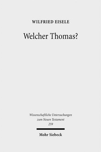 Abbildung von: Welcher Thomas? - Mohr Siebeck
