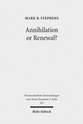 Abbildung von: Annihilation or Renewal? - Mohr Siebeck