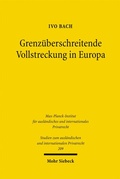 Abbildung von: Grenzüberschreitende Vollstreckung in Europa - Mohr Siebeck
