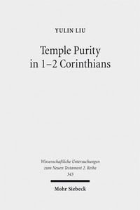 Abbildung von: Temple Purity in 1-2 Corinthians - Mohr Siebeck