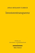 Bild: Investorentransparenz - Mohr Siebeck